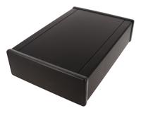 1455u2801bk Hammond 1455 Black Aluminium Instrument Case, 280 x 191 x 66mm
