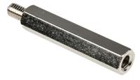 806-6654 RS PRO Standoff, M5 x M5 Thread, 40mm Body, Brass, Male/Female, 8mm Stud