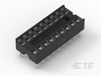 1-2199298-5 TE Connectivity 2.54mm Pitch Straight 18 Way, Through Hole Ladder IC Dip Socket, 1A