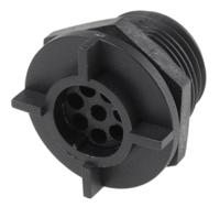 px041308p Bulgin Circular Connector, 8 Contacts, Rear, Miniature Connector, Plug, Male, IP68, Buccaneer 400 Series