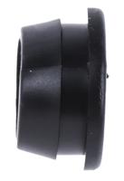 241-4596 RS PRO Black PVC 16mm Cable Grommet for Maximum of 12mm Cable Dia.