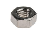189-591 RS PRO Stainless Steel Hex Nut, DIN 934, M6