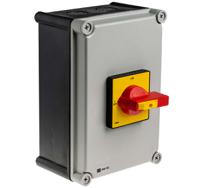 466-122 RS PRO 4P Pole DIN Rail Isolator Switch - 100A Maximum Current, 45kW Power Rating, IP65