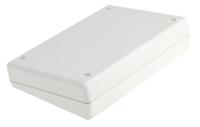 a0519007 OKW DeskCase 138 Series White ABS Desktop Enclosure, Sloped Front, 138 x 190 x 47.5mm