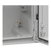 nsyplm43bg Schneider Electric PanelSeT Series Fibreglass Reinforced Polyester Wall Box, IP66, 430 mm x 330 mm x 200mm