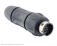 utgx1jc1210p Souriau Sunbank by Eaton Circular Connector, 10 Contacts, In-Line, Standard Connector, Socket, Male, IP68, IP69K, UTGX