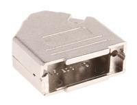 mhdtzk15-ra-k MH Connectors MHDTZK-RA Series Zinc D Sub Backshell, 15 Way, Strain Relief