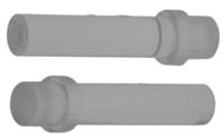 plp1-500-f PLP1-500-F Bivar, Panel Mount LED Light Pipe, Clear Flat Lens