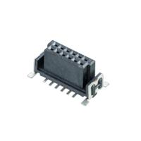 m55-6001242r HARWIN M55-600 Series Vertical Surface Mount PCB Connector, 12-Contact, 2-Row, 1.27mm Pitch, Solder Termination