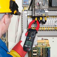p01120947 Chauvin Arnoux F407 Clamp Meter Bluetooth, 1500A dc, Max Current 1000A ac CAT III 1000V