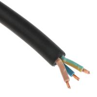 773-9045 RS PRO 1.5 mm² 3 Core Power Cable, H07RN-F, Black CPE, 100m