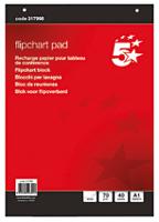 777-7684 RS PRO Plain A1 Flip Chart, 40 Sheets