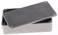 1590wb Hammond 1590 Series Natural Die Cast Aluminium Enclosure, IP65, Natural Lid, 112 x 60.5 x 31mm