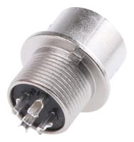 hr10a-7r-5s73 Hirose Circular Connector, 5 Contacts, Panel, Miniature Connector, Socket, Female, HR10 Series