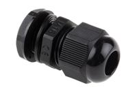 ngm16-blk HellermannTyton NGM Series Black Nylon Cable Gland, M16 Thread, 5mm min., 10mm max., IP68