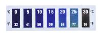 286-153 RS PRO Temperature Sensitive Label, 0°C to 30°C, 7 Levels