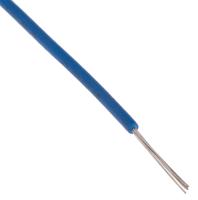 872-4432 RS PRO Blue 0.08mm² Hook Up Wire, 28 AWG, 7/0.12 mm, 100m, MPPE Insulation