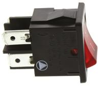 h8553vbnacb Arcolectric (Bulgin) Ltd Illuminated DPST, On-Off Rocker Switch Panel Mount