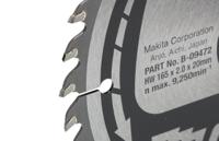 b-09472 Makita Circular Saw Blade, Pack of 1