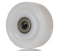 18005-cc LAG White Polyamide Hygienic, Low Rolling Resistance, Non-Marking Trolley Wheel, 450kg