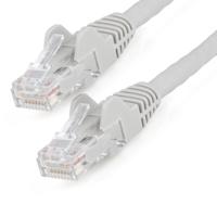 n6lpatch50cmgr StarTech.com, 0.5m Cat6, Grey RJ45 to Male RJ45 Male, U/UTP Unshielded, Terminated LSZH Sheath