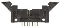 t816114a1s101ceu Amphenol Communications Solutions T816 Series Straight Through Hole PCB Header, 14 Contact(s), 2.54 mm Pitch, 2 Row,