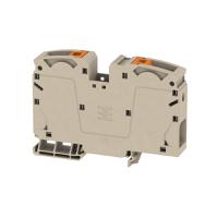2551510000 Weidmüller A2C Series Dark Beige, 35mm², 1-Level, Push In Termination, ATEX, IECEx