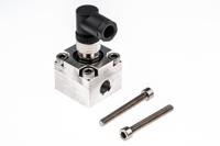 447-4427 RS PRO Oval Gear Flow Meter for Liquid, 0.01 L/min Min, 1 L/min Max
