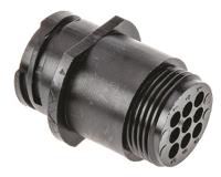 206705-4 TE Connectivity Circular Connector, 9 Contacts, Cable, Standard Connector, Socket, Male, IP67, CPC Series