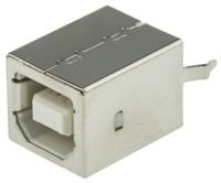 a-usb-b-top-c ASSMANN WSW Straight, Through Hole Type B USB Connector