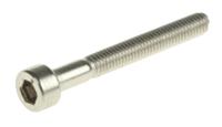 304-4435 RS PRO Stainless Steel Hex Socket Cap Screw, DIN 912, M3 x 25mm