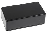rtm500414-blk CAMDENBOSS 5000 Series Black Die Cast Aluminium Enclosure, IP54, Black Lid, 120 x 66 x 40mm