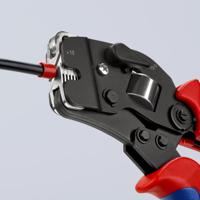 97-53-09 Knipex Hand Ratcheting Crimp Tool for Bootlace Ferrule, 0.08 → 16mm² Wire