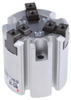 mhs3-20d SMC 3 Finger Double Action Pneumatic Gripper, MHS3-20D, Parallel Gripping Type