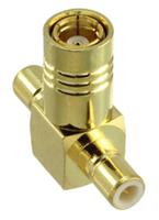 adpt-smbf-2smbm RF Solutions Right Angle 50Ω RF Adapter SMB Socket to SMB Socket