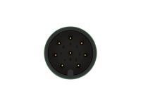 235045-e ERNI Circular Connector, 8 Contacts, Board, M12 Connector, Plug, Male, IP67, M12 Connector Series