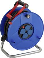 1233124 brennenstuhl 40m 4 Socket Type E - French Cable Reel