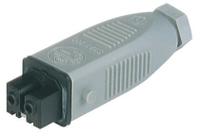 932037106-stak-200 Hirschmann, ST IP54 Black, Grey Cable Mount 2P + E Industrial Power Socket, Rated At 16A, 250 V