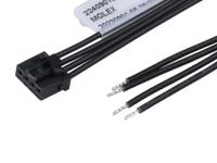 2240901043 Molex 4 Way Female Crimped Terminal to 4 Way Male Pigtail Wire to Board Cable Assembly, 300mm
