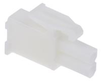 172165-1 TE Connectivity, Mini-Universal MATE-N-LOK Male Connector Housing, 4.2mm Pitch, 2 Way, 1 Row