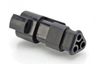 at04-3p-sr01blk Amphenol Industrial, AT Automotive Connector Socket Black Cable Mount 3 Way, Crimp Termination AT04-3P-SR01BLK