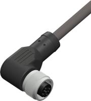 212-1712 RS PRO Female 4 way M12 to Unterminated Free End Sensor Actuator Cable, 10 m