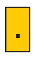 561-03744-wic3-pa66-ye HellermannTyton WIC Snap On Clip On Cable Marker, Yellow, Pre-printed ".", 4.3 → 5.3mm Cable, 561-03744