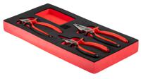 833-5972 RS PRO 3-Piece Plier Set, 250 mm Overall
