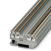 3208359 Phoenix Contact  PT 1.5/S-QUATTRO-U Series Grey, Single-Level, Push In Termination