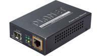 gtp-805a Planet SFP Ethernet Media Converter, 10/100 Mbit/s, 1000 Mbit/s, Full Duplex 120km