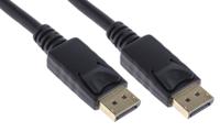 182-8890 RS PRO Male DisplayPort to Male DisplayPort, PVC  Cable, 4K, 10m