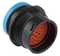 hdp24-24-47pe-l017 Deutsch Circular Connector, 47 Contacts, Panel, 1.59 mm Connector, Socket, Male, IP67, HD20 Series
