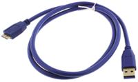 692904100000 Wurth Elektronik USB 3.0, Male USB A to Male Micro USB B, 1m