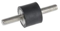 171-2573 RS PRO M8 Anti Vibration Mount, Male to Male Bobbin with 36.8kg Compression Load